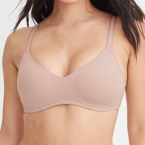 Smooth & Sleek Microfiber Full Coverage Wirefree T-Shirt Bra